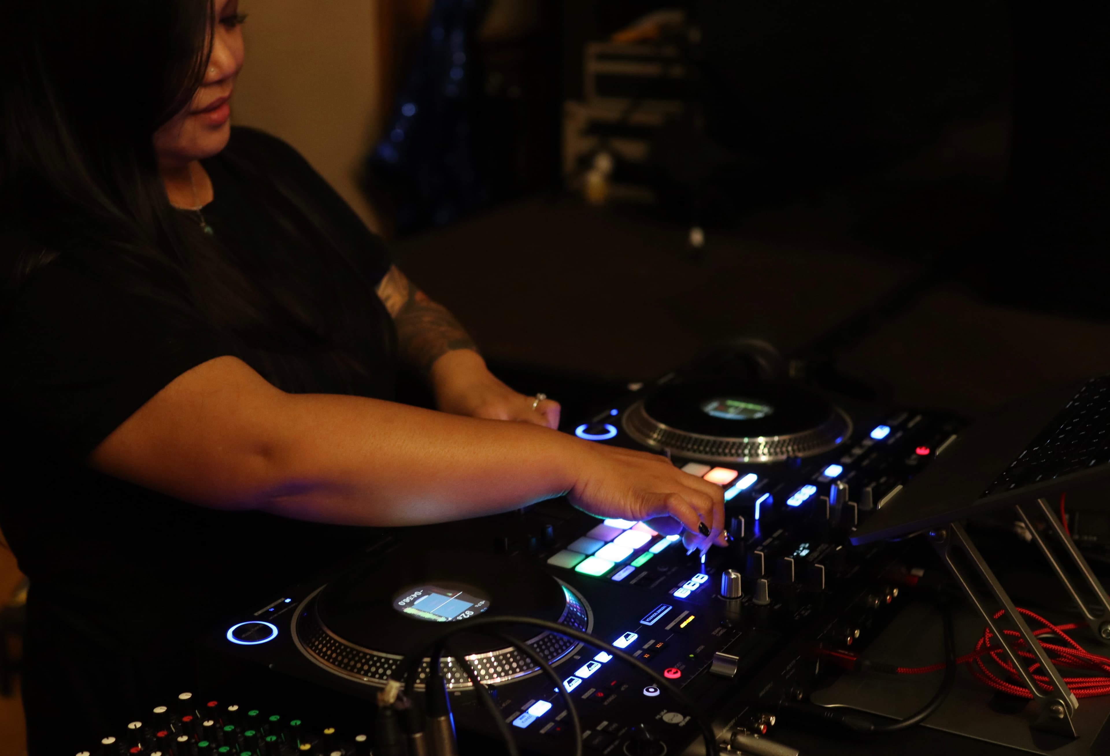 DJ setup